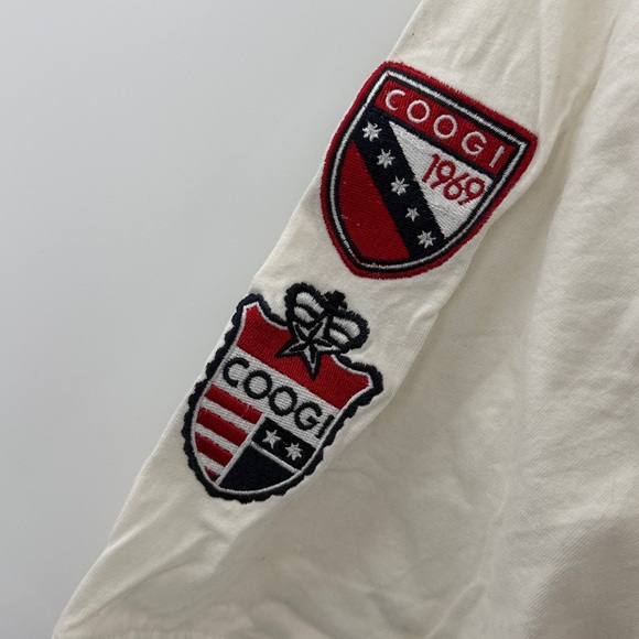 Coogi Men's Short Sleeve Button Down Hooded Shirt - White - XXL - Picture 5 of 9